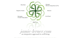 Desktop Screenshot of jamie-lerner.com
